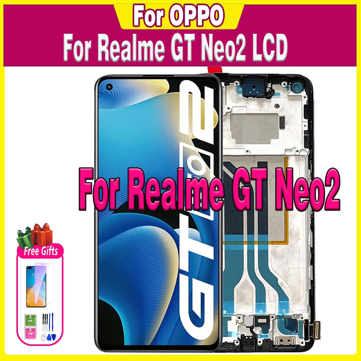  Ƽ Oppo Realme GT Neo2  AMOLED LCD ÷ ȭ, RMX3370 ġ ÷ Ÿ, 6.62 ġ